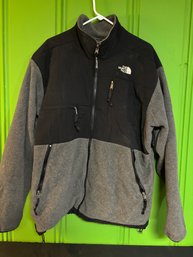 Vintage The North Face Fleece Jacket Two Tone Color XL!