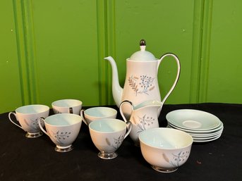 Queen Anne Fine Bone China 'Glade' 15 Piece Coffee Set