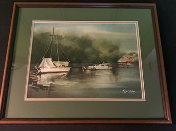 Roy Lowry Watercolor Painting Hawaii 20' X 16'