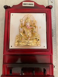 Plastic Ganesh Key Holder