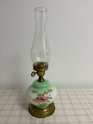 Vintage Electrified Oil Lamp