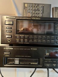 Pioneer Disc Player, Cassette Player With Remotes