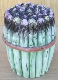 Ceramic Asparagus Container, Made In Italy.