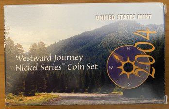2004 US Mint Westward Journey Nickel Set