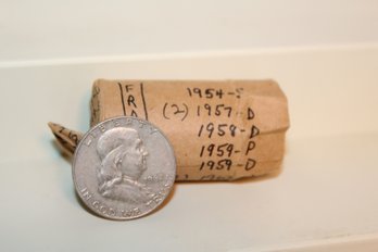 20 - 1954-1962 Franklin Silver Half Dollars