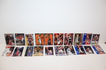 20 NBA Cards - Kobe Phone Card Rare!- 2 Jordans- Stockton- Ewing- Iverson- Barkley- Drexler & More
