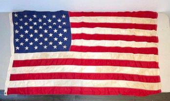 Vintage Valley Forge Flag Co Cotton American Flag (56 X 32 Inches)