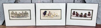 211. Art La May LaMay Framed Duck Prints (3)