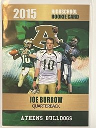 2015 Rookie Phenoms Joe Burrow Rookie Card #10   1 Of Only 2000 Made