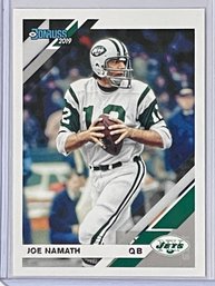 2019 Panini Donruss Joe Namath Card #193