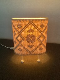 Woven Shaded Accent Lamp