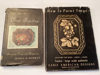 Vintage Tole Tray Painting Book Lot Blanchard Murray DIY