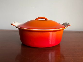 Le Creuset 'Ombre' Flame And White #22 Dutch Oven