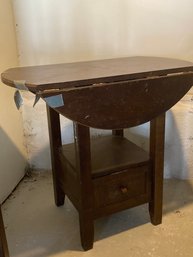 Tall Bar Table With Drop Down Leafs