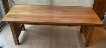 Mission Oak Style Coffee Table