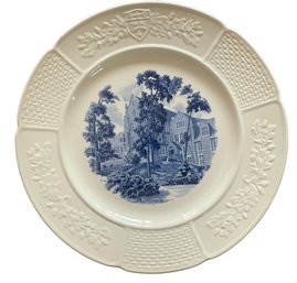 Vintage 1946 Wedgwood 'Founder's Hall, Wellesley College' Porcelain Plate