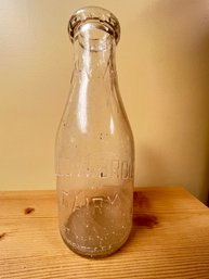 Willowbrook Dairy, Milk Bottle, Mount Vernon