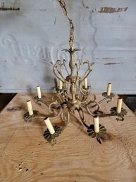 223. Vintage 8 Arm Chandelier