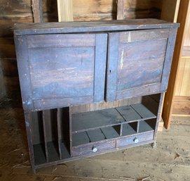 72.  Arts And Crafts Era Hanging Cabinet