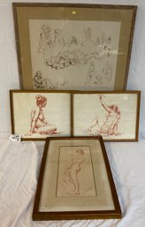 Four Framed Nudes