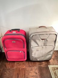 Polo And Samsonite Expandable Suitcases