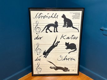 Josef Pinkava Original Framed Poster