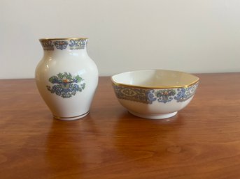 Vintage Lenox Bowl & Vase