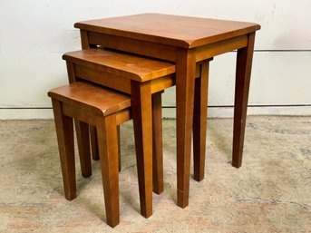 Winsome Wood Nesting Tables, Thailand