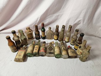 23 Vintage Nip Bottles