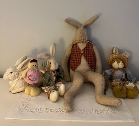 Easter Holiday Decor, Primitive Bunny, Dan Dee Chick And More