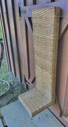 Tall Woven Wall Shelf