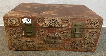Carved Antique Oriental Box