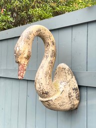 Beautiful Outdoor Garden Swan Head