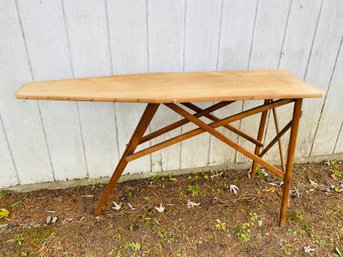Beautiful Antique Wood Ironing Board- Like New