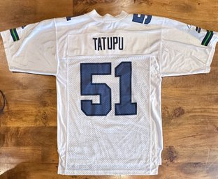 Official Super Bowl XL Seattle Seahawks Tatupu Number 51