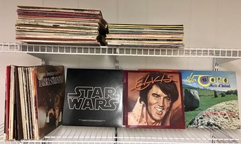 Large Collection Of Vinyl Records