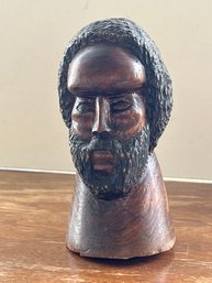 Hand Carved Wooden Man