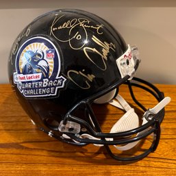 Footlocker Quarterback Challenge Signed Helmet #1