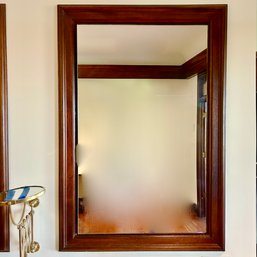 A Custom Push-to-Open Medicine Cabinet With Wood Frame - Primary Bath A - 1 Of 2