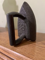 Cast Iron IRON, With Cast Handle, VERY Heavy