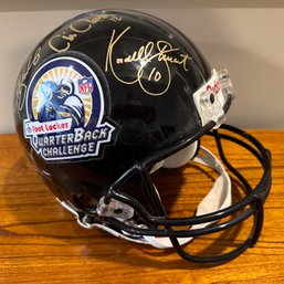 Footlocker Quarterback Challenge Signed Helmet #2