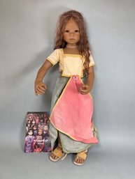 A Gorgeous Annette Himstedt Kinder Doll, 3 Feet Tall