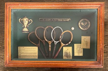 History Of The Tennis Racket Shadow Box