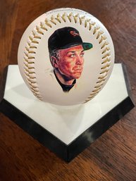 Limited Edition Photo Ball Of Cal Ripken Jr.