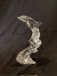 Lenox Glass Dolphin Statue