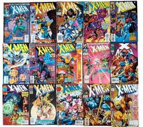 Lot Of 25 Marvel X-Men Comic Books