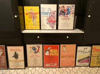 Special Collection Of 11 Original Broadway Musical Posters