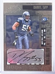 2006 Donruss Playoff Rookie Ticket Darryl Tapp Autographed Rookie Card #138