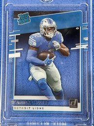 2020 Panini Donruss Clearly Rated Rookie D'Andre Swift Card #RR-DS