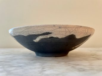 Fine Studio Pottery Bowl In Japanese Style